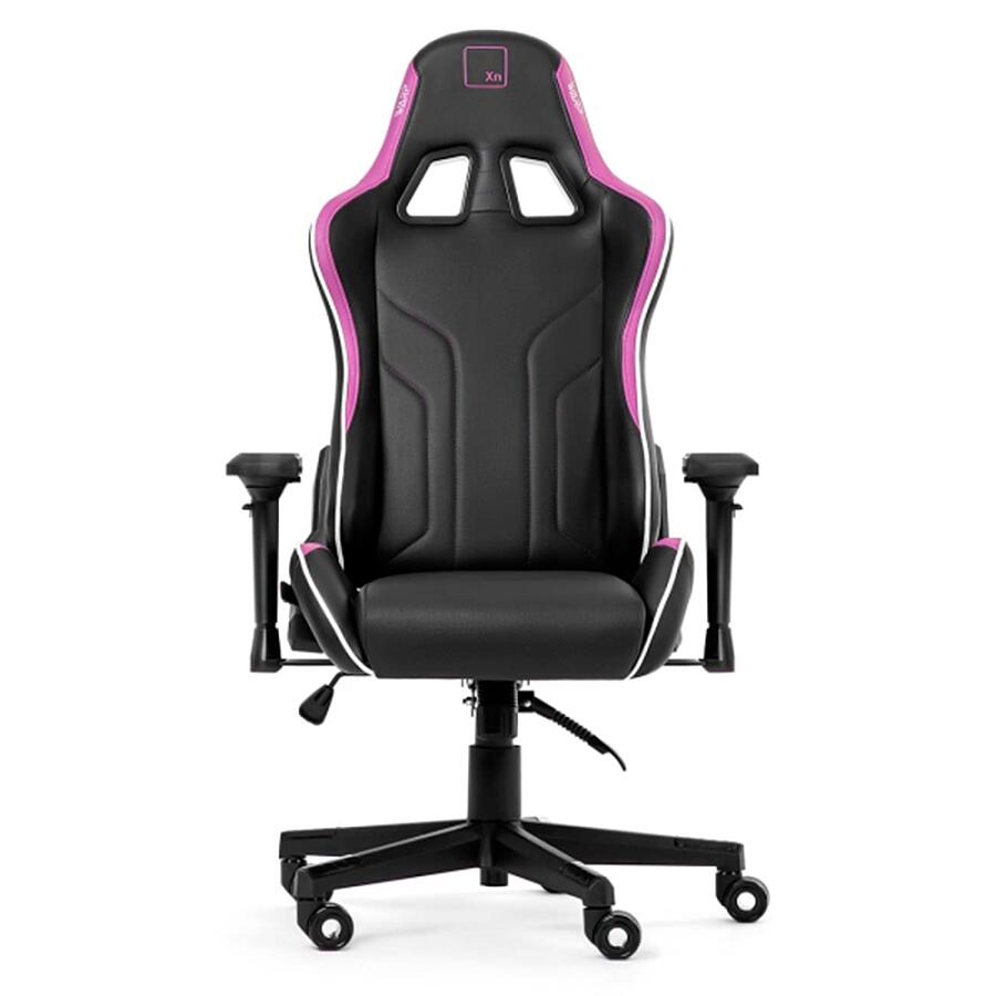 Игровое кресло WARP XN Black/Purple, искусственная кожа, черный/фиолетовый - фото 2