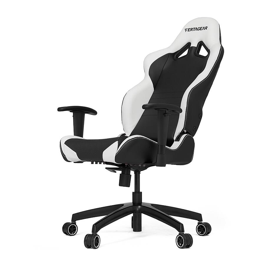 Игровое кресло Vertagear Racing Series S-Line Black/White, искусственная кожа, черный/белый - фото 7