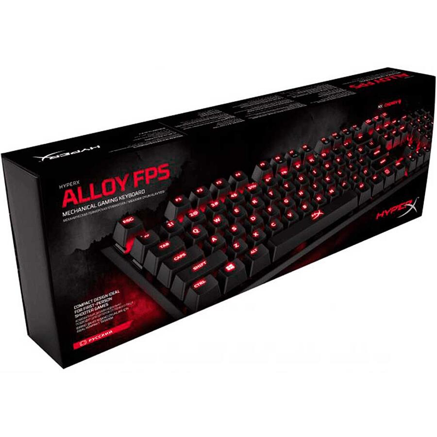 Клавиатура HyperX Alloy FPS Black Cherry MX Red - фото 5
