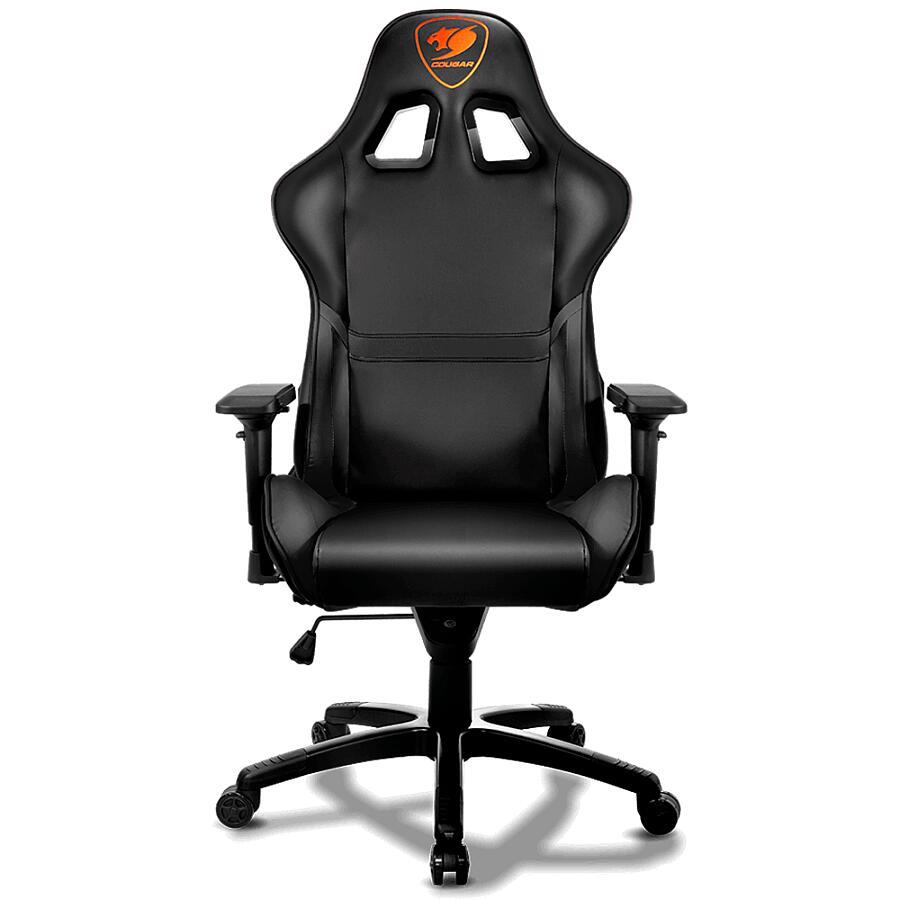 Игровое кресло COUGAR Armor Black, искусственная кожа, черный - фото 2