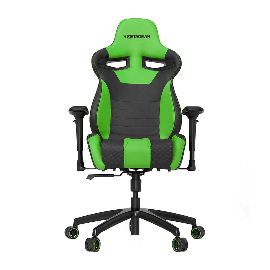 Игровое кресло Vertagear Racing Series S-Line SL4000 Black/Green, искусственная кожа, черный/зеленый - фото 4