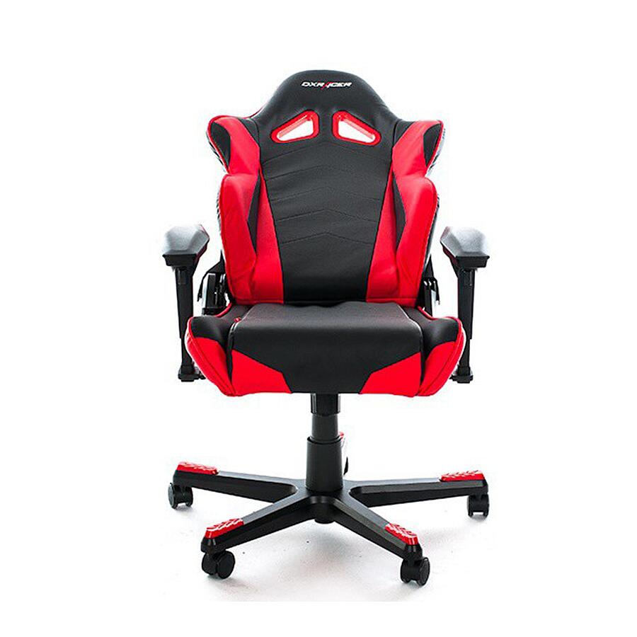 Игровое кресло DXRacer Racing OH/RE0/NR, черный/красный, искусственная кожа - фото 7