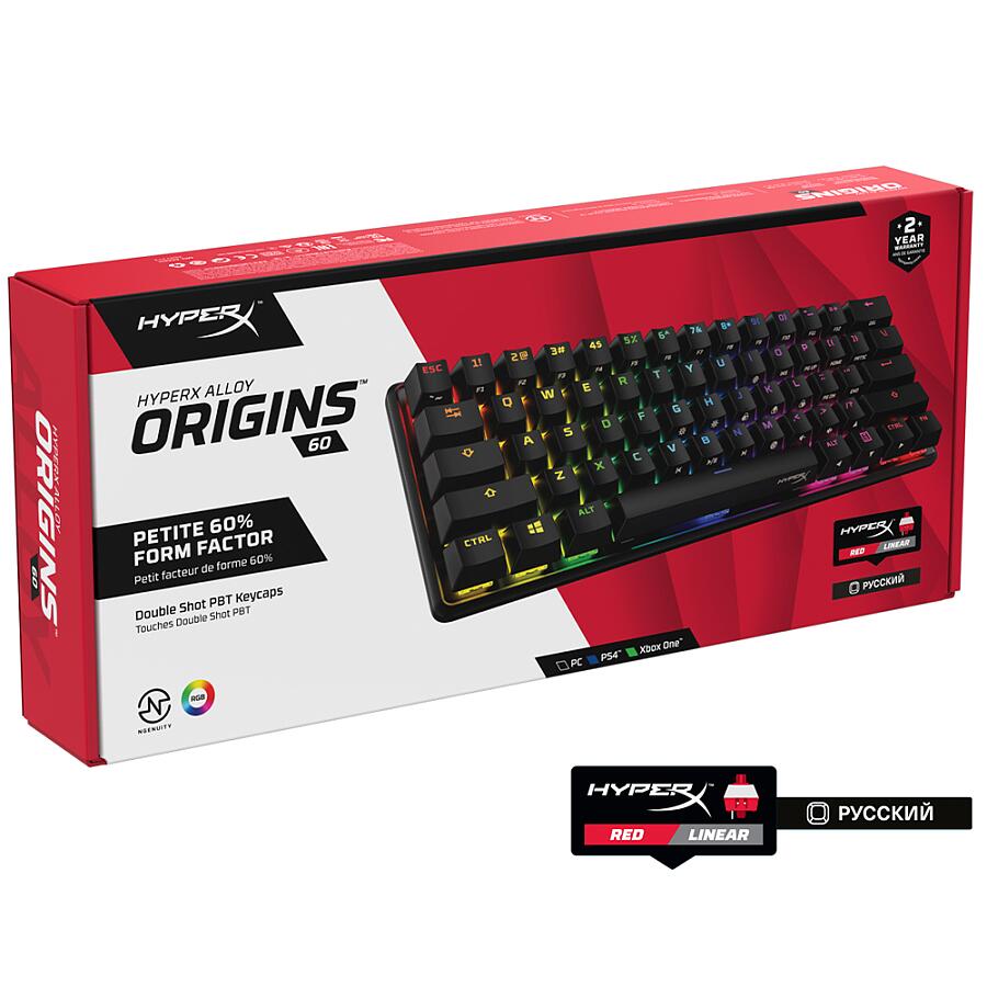 Клавиатура HyperX Alloy Origins 60 - фото 16