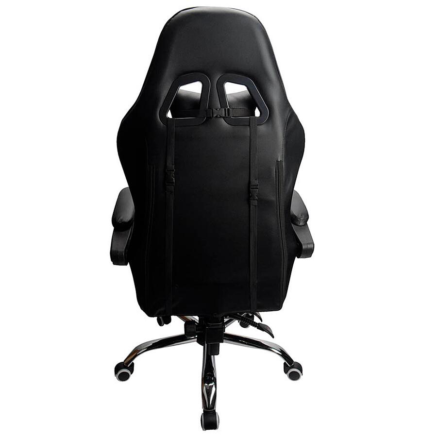 Игровое кресло HIPER HGS-105 Red, искусственная кожа, черный/красный - фото 4