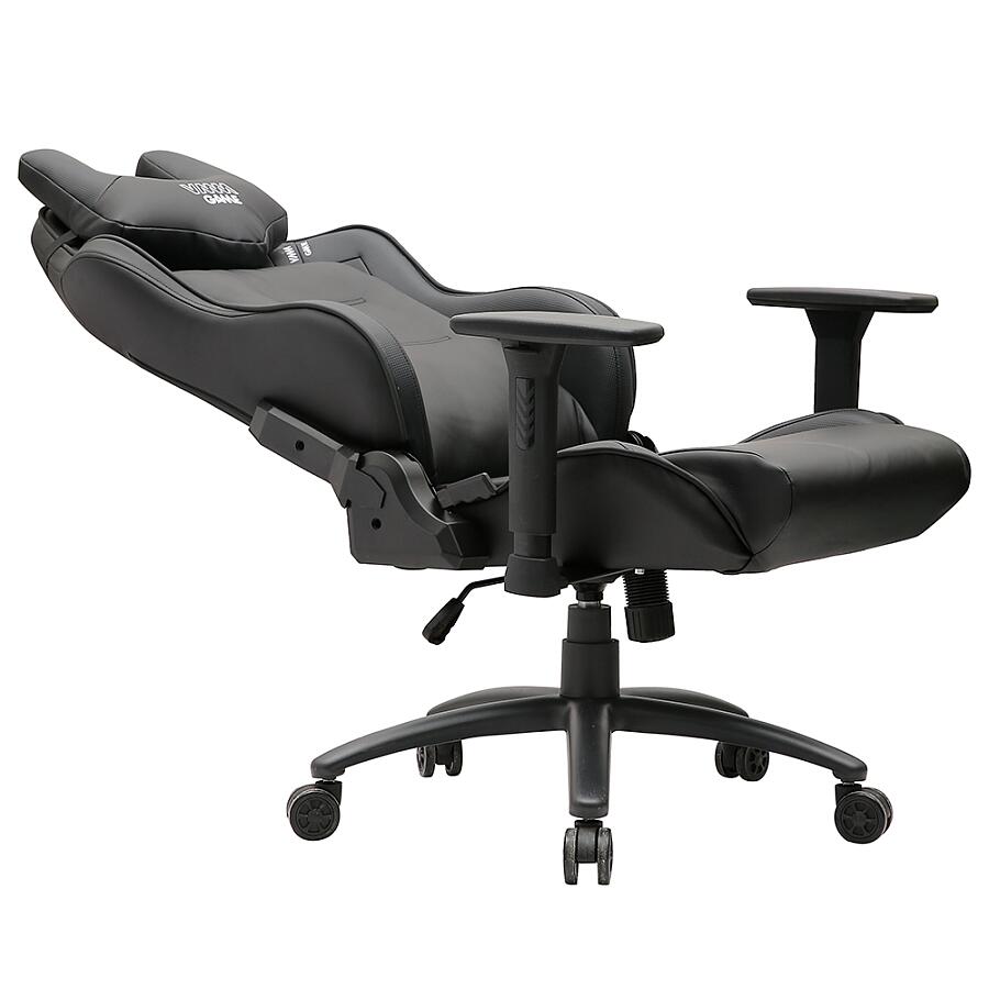 Игровое кресло VMMGame Meka Black, искусственная кожа, черный - фото 6