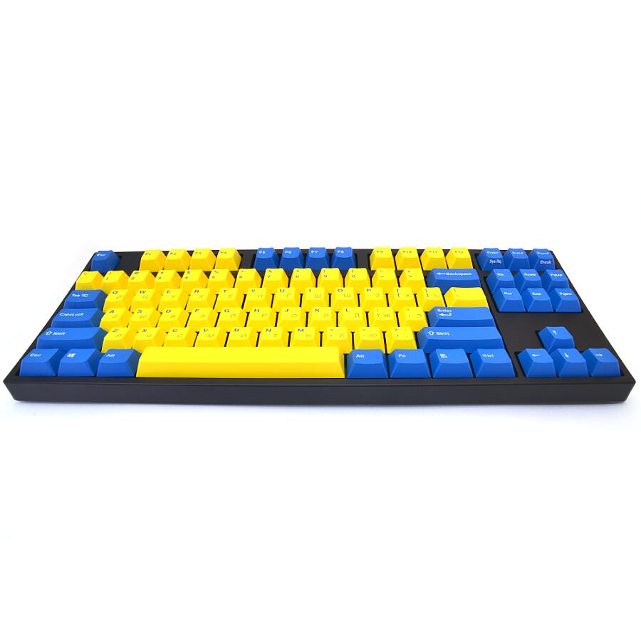 Клавиатура Leopold FC750R PD Yellow/Blue Cherry MX Blue - фото 4
