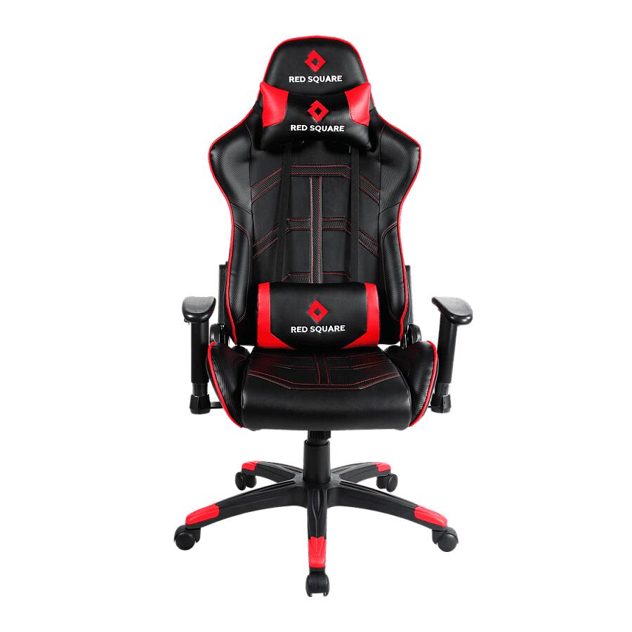 Игровое кресло Red Square Pro Royal Red, искусственная кожа, черный/красный - фото 1