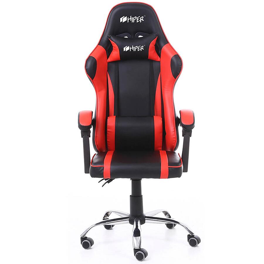 Игровое кресло HIPER HGS-105 Red, искусственная кожа, черный/красный - фото 1