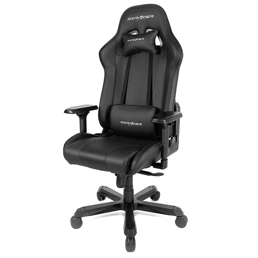Игровое кресло DXRacer King OH/KS99/N, черный, искусственная кожа - фото 1