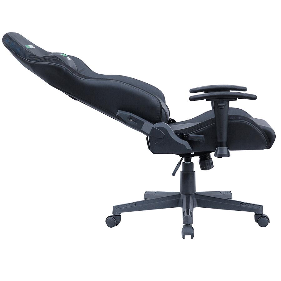 Игровое кресло VMMGame Astral Black RGB, искусственная кожа, черный - фото 4