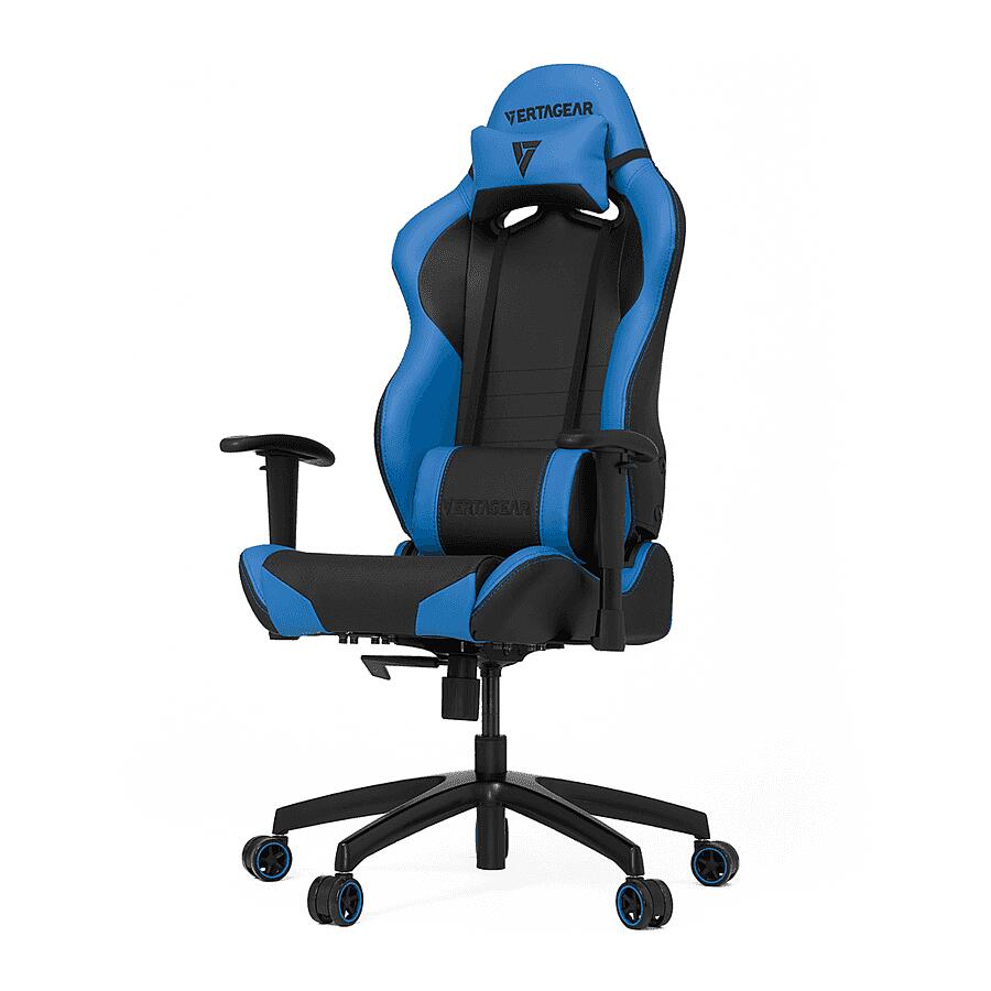 Игровое кресло Vertagear Racing Series S-Line SL2000 Black/Blue, искусственная кожа, черный/синий - фото 1