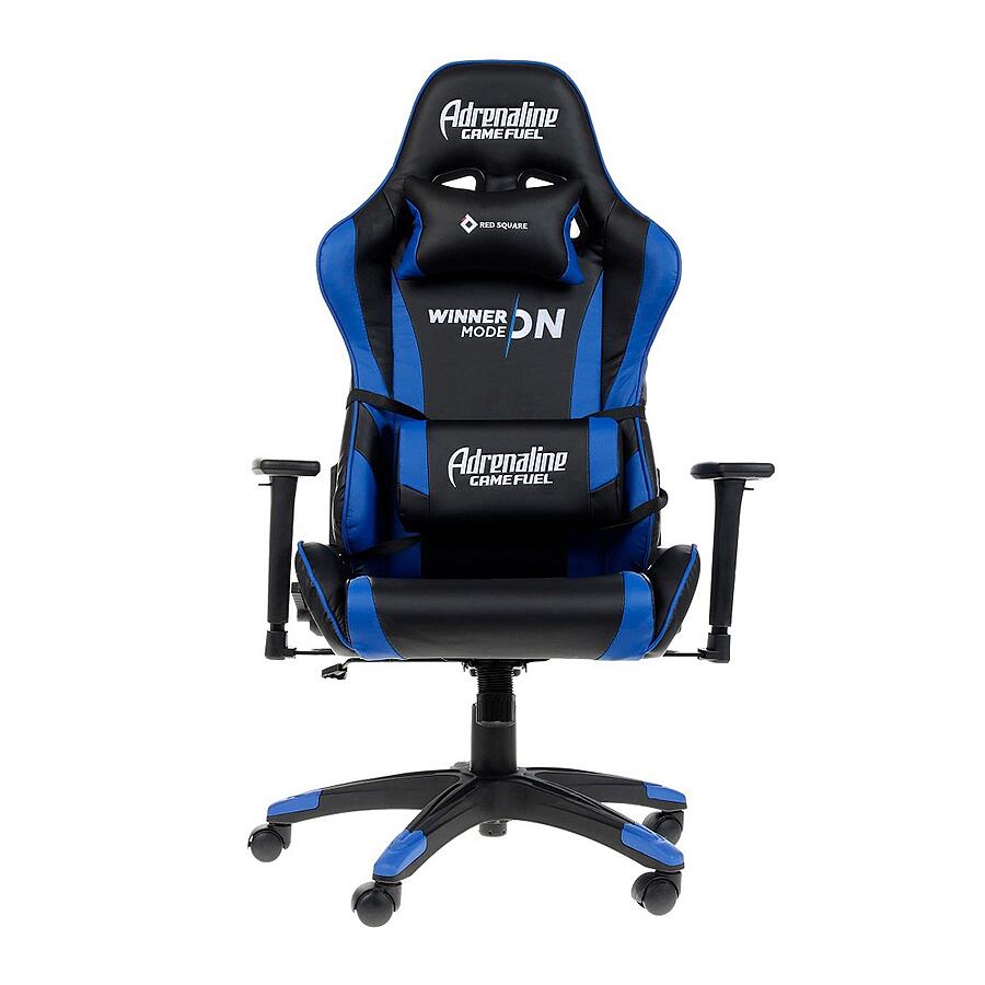 Игровое кресло Red Square Pro Adrenalin Edition, искусственная кожа, черный/синий - фото 1