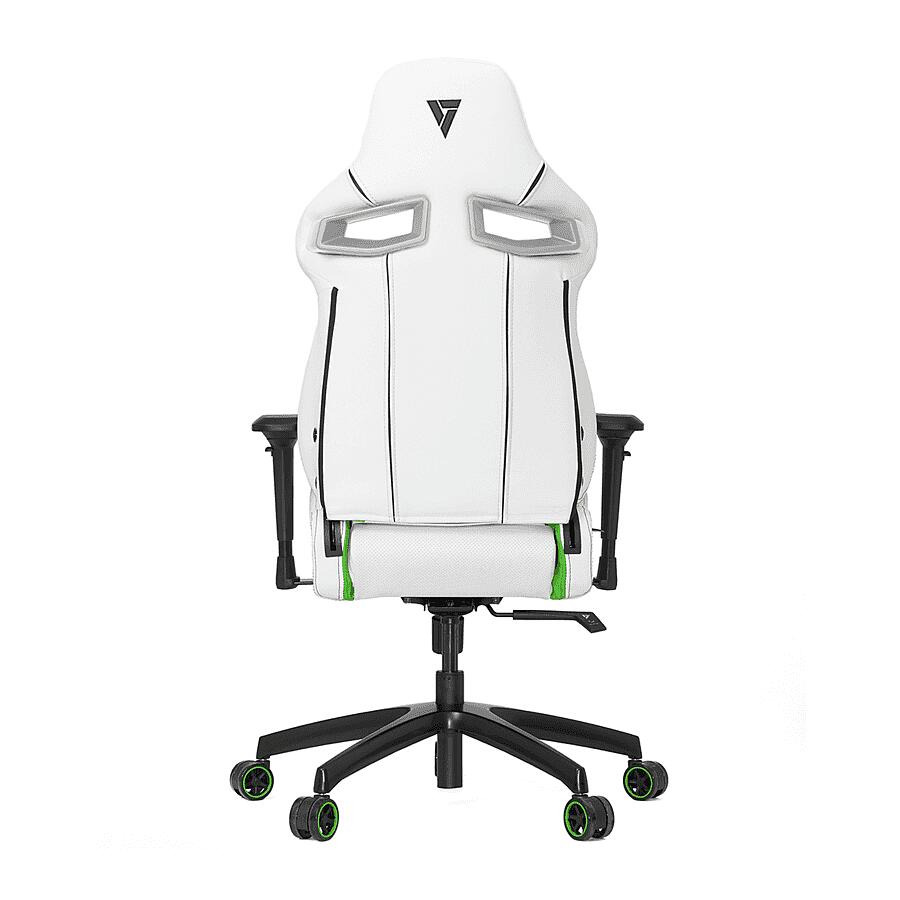 Игровое кресло Vertagear Racing Series S-Line SL4000 White/Green, искусственная кожа, белый/зеленый - фото 3