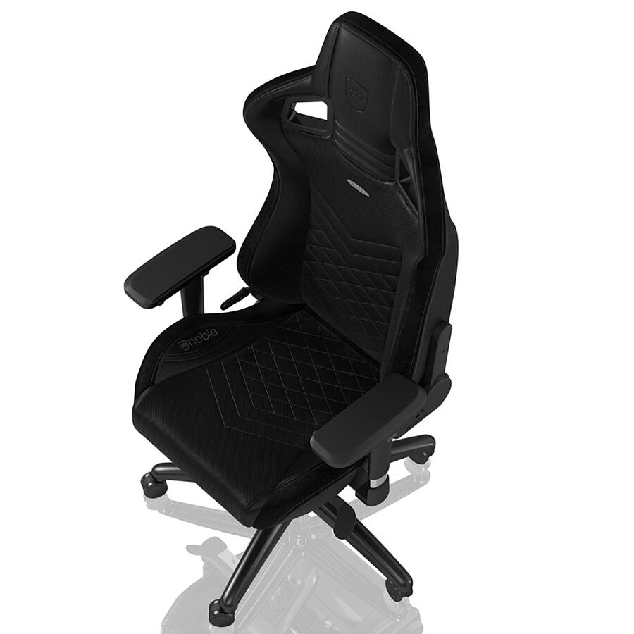 Игровое кресло Noblechairs EPIC Black, искусственная кожа, черный - фото 6