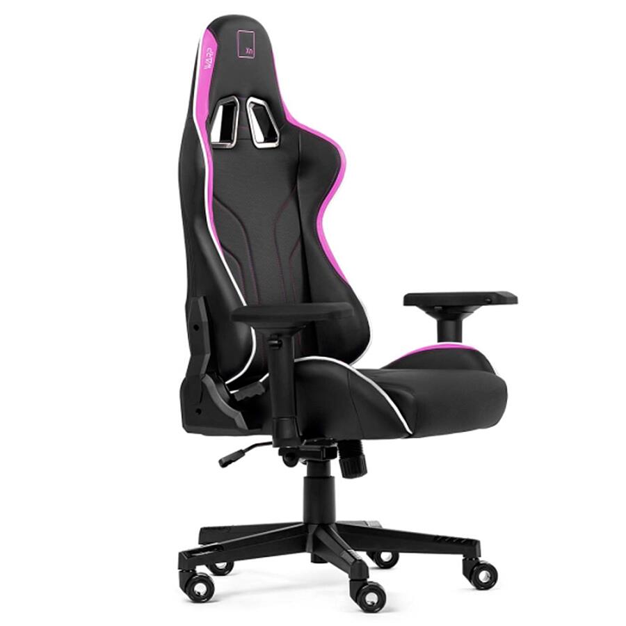 Игровое кресло WARP XN Black/Purple, искусственная кожа, черный/фиолетовый - фото 3