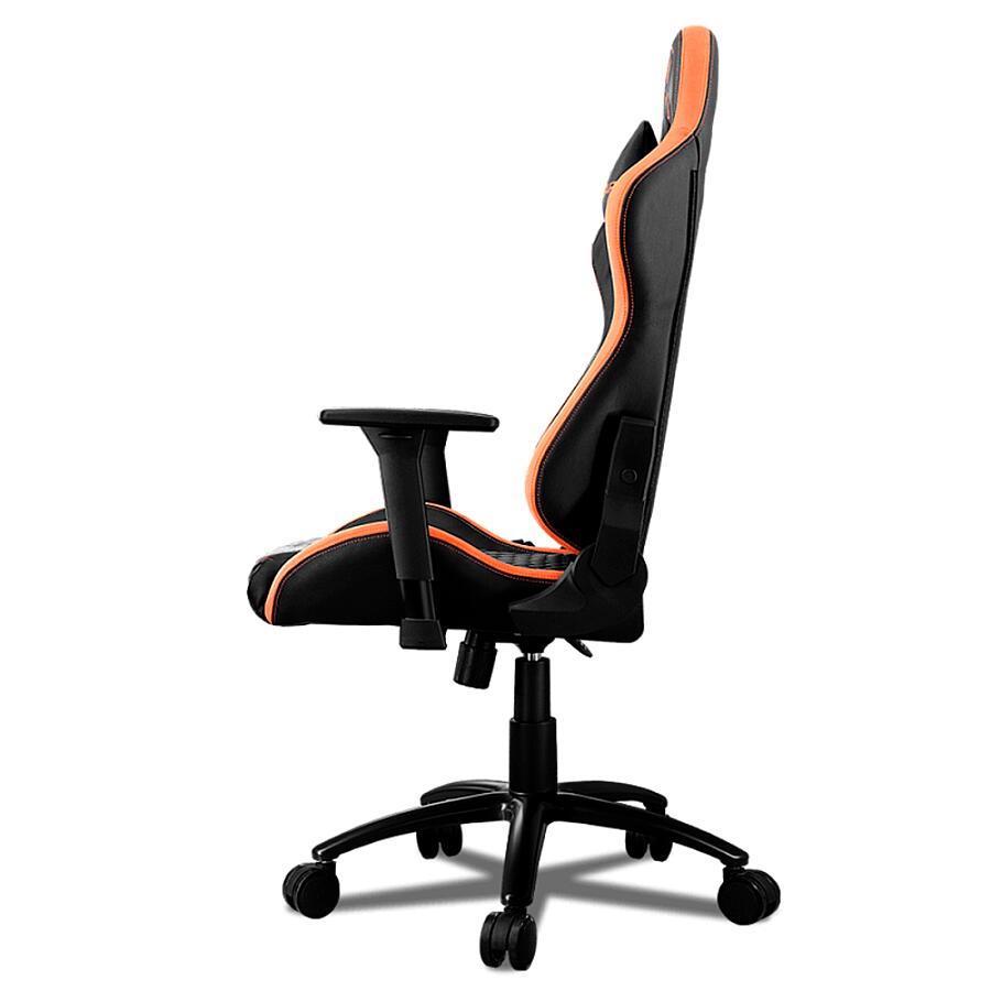 Игровое кресло COUGAR Rampart Orange, искусственная кожа, черный/оранжевый - фото 4