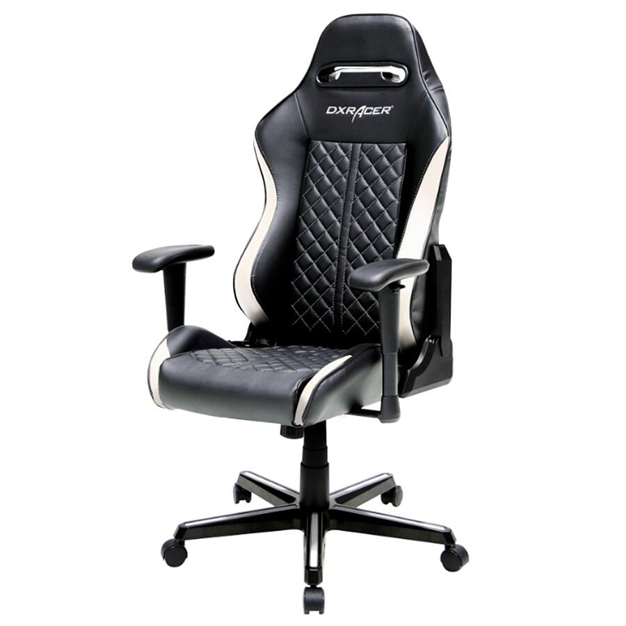 Игровое кресло DXRacer Drifting OH/DH73/NW, черный/белый, искусственная кожа - фото 3
