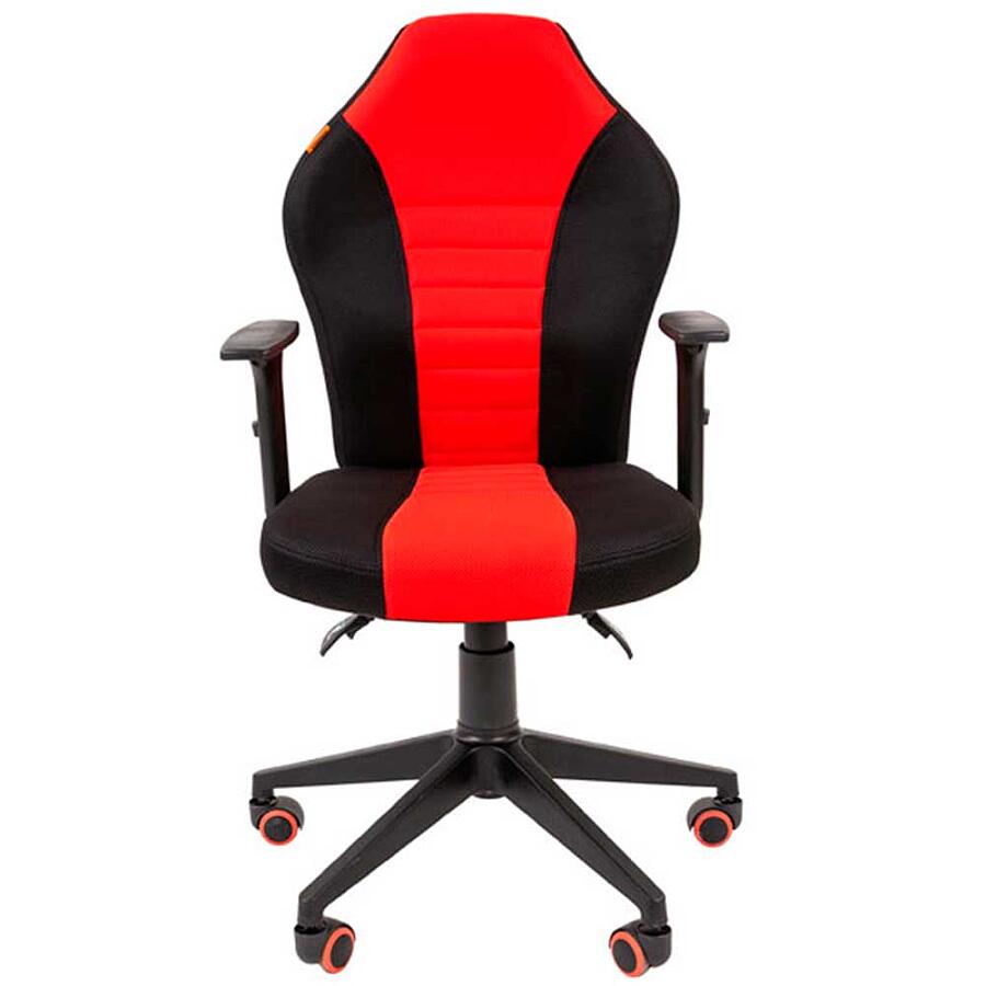 Игровое кресло Chairman Game 8 Black/Red, ткань, черный/красный - фото 1