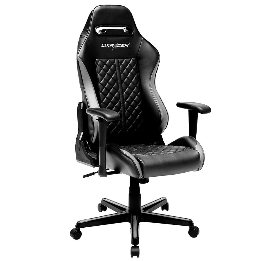 Игровое кресло DXRacer Drifting OH/DH73/NG, черный/серый, искусственная кожа - фото 1