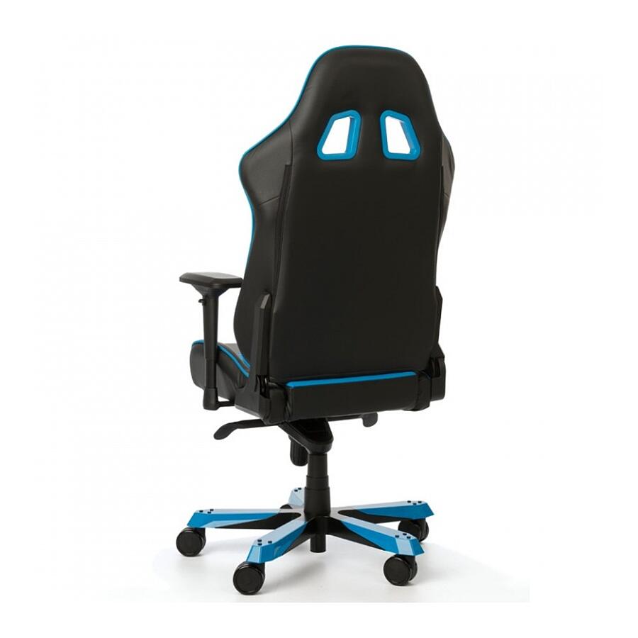 Игровое кресло DXRacer King OH/KS06/NB, черный/синий, искусственная кожа - фото 6
