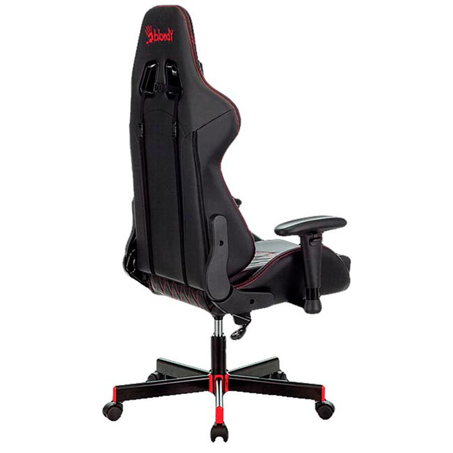 Игровое кресло A4Tech Bloody GC-800, искусственная кожа, черный - фото 3