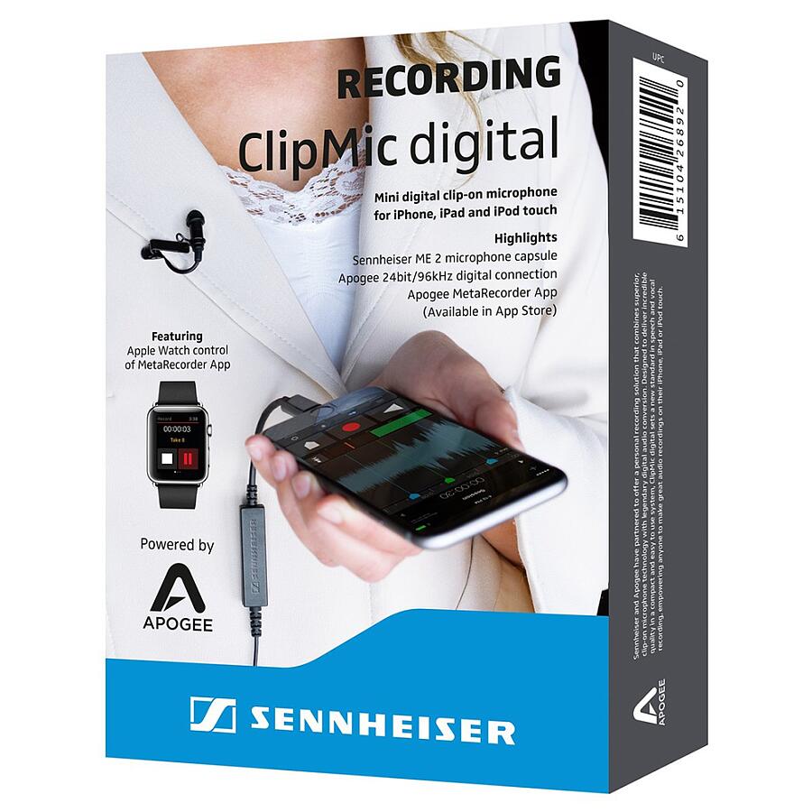 Микрофон Sennheiser ClipMic Digital - фото 5