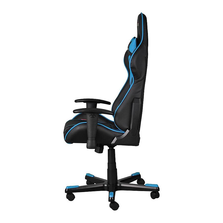 Игровое кресло DXRacer Formula OH/FE08/NB, искусственная кожа, черный, синий - фото 6
