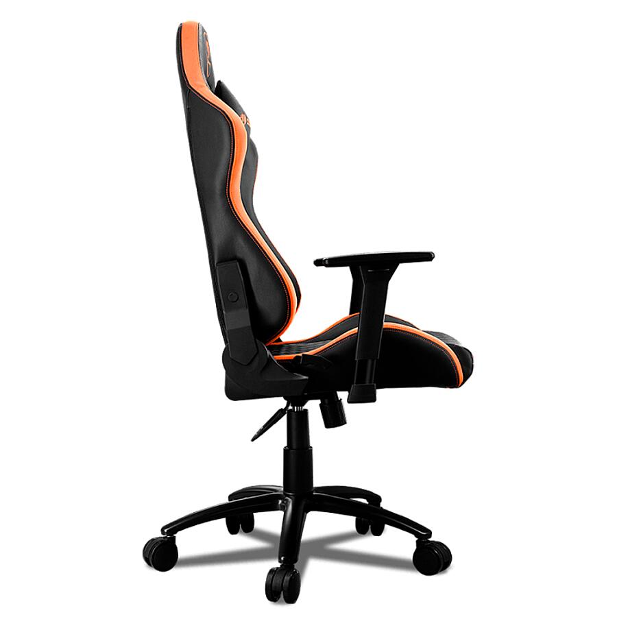 Игровое кресло COUGAR Rampart Orange, искусственная кожа, черный/оранжевый - фото 5
