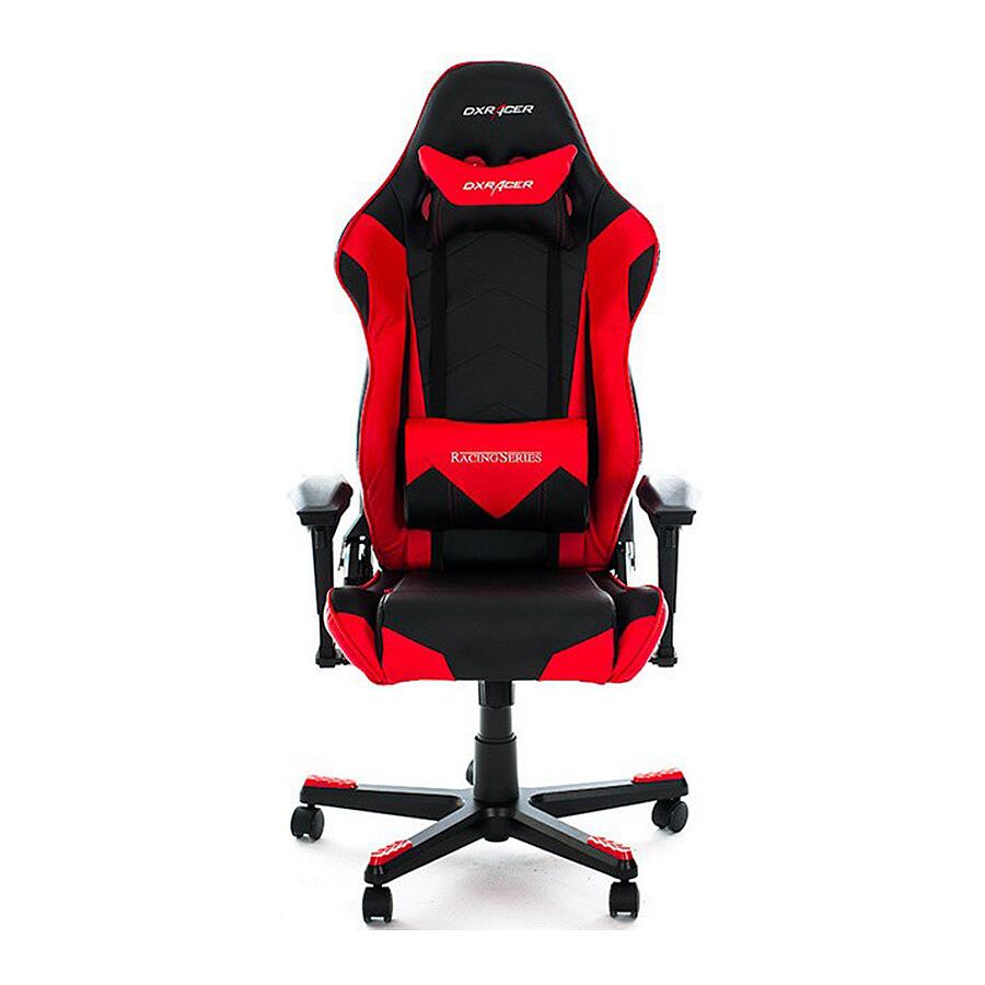 Игровое кресло DXRacer Racing OH/RE0/NR, черный/красный, искусственная кожа - фото 6