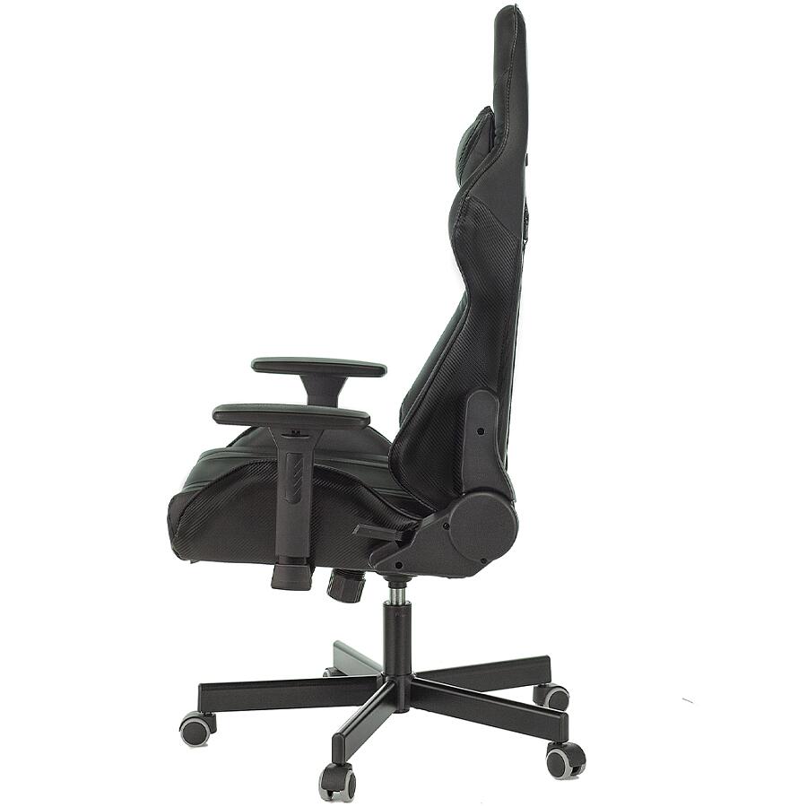 Игровое кресло A4Tech Bloody GC-600, искусственная кожа, черный - фото 4