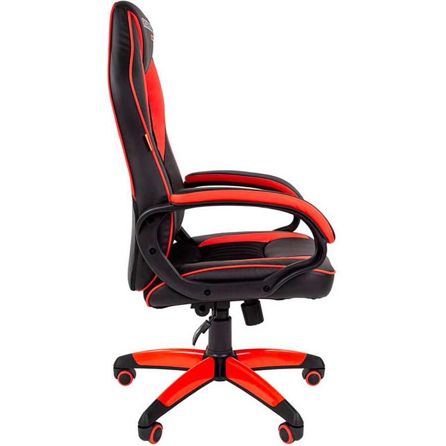 Игровое кресло Chairman Game 16 Black/Red, искусственная кожа, черный/красный - фото 3