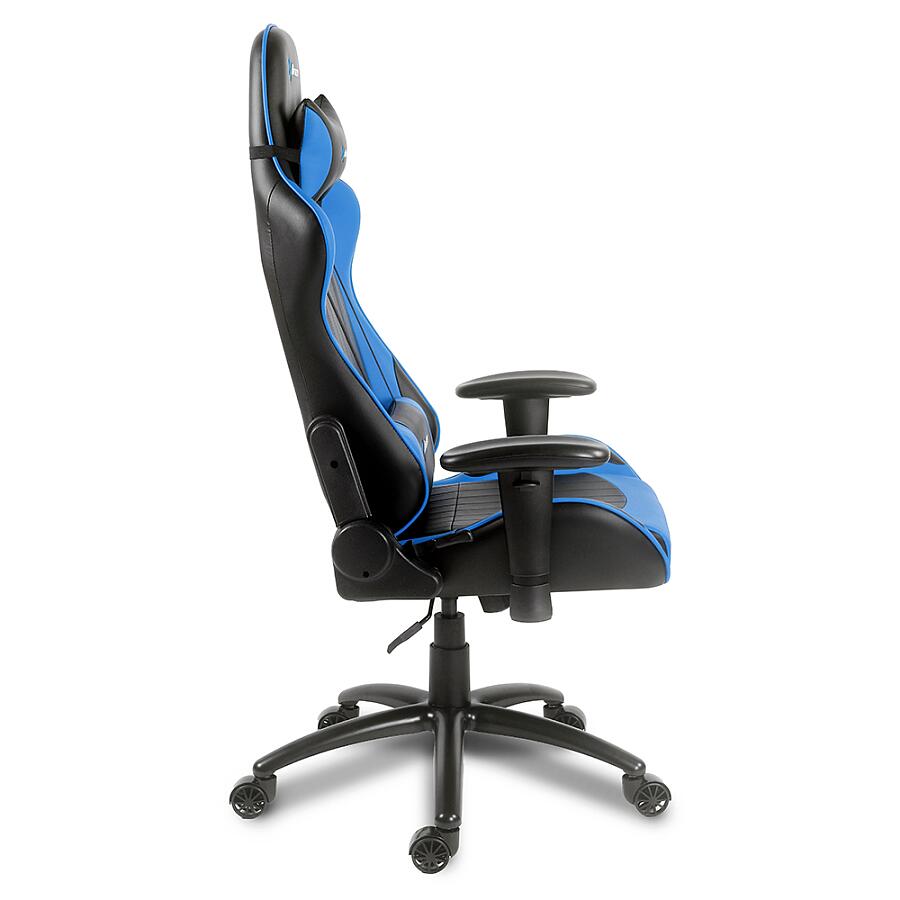 Игровое кресло Arozzi Verona Blue, искусственная кожа, черный/синий - фото 4