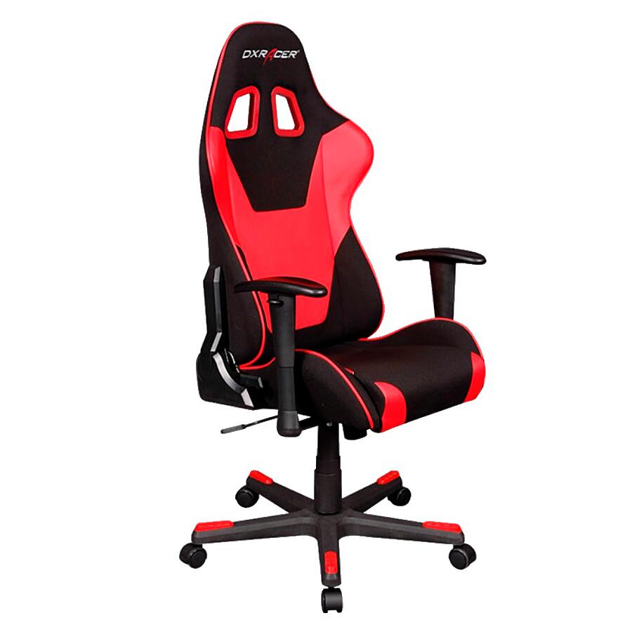 Игровое кресло DXRacer Formula OH/FD101/NR, черный/красный, ткань/экокожа - фото 1