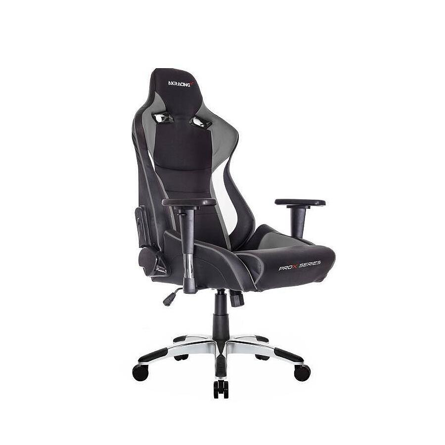 Игровое кресло AKRacing ProX Black Grey - фото 3
