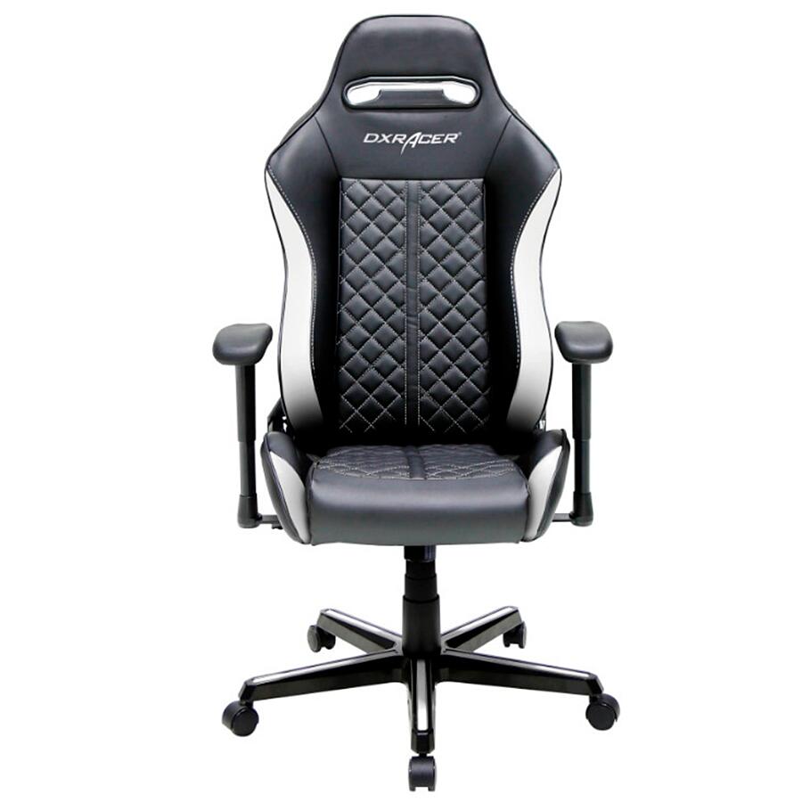 Игровое кресло DXRacer Drifting OH/DH73/NW, черный/белый, искусственная кожа - фото 2