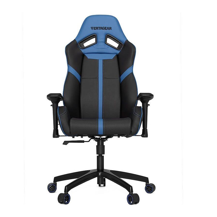 Игровое кресло Vertagear Racing Series S-Line SL5000 Black/Blue, искусственная кожа, черный/синий - фото 3