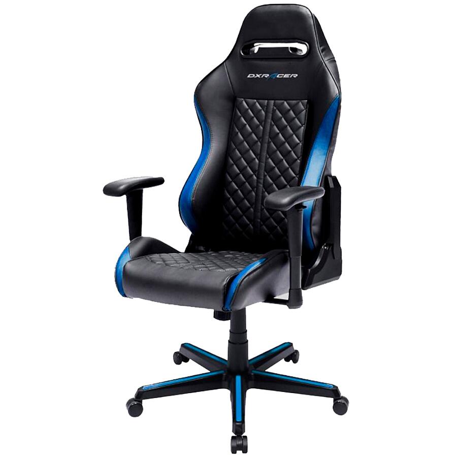 Игровое кресло DXRacer Drifting OH/DH73/NB, черный/синий, искусственная кожа - фото 3