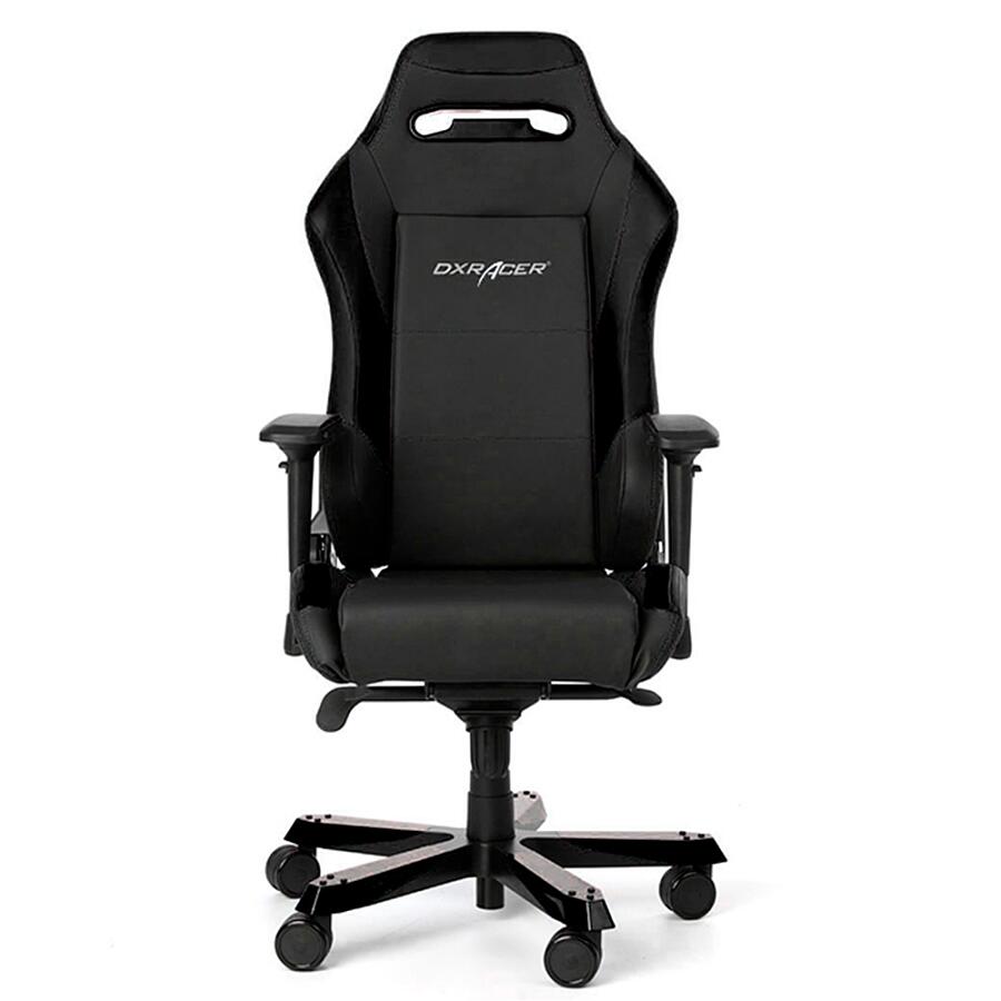 Игровое кресло DXRacer Iron OH/IS11/N, черный, Экокожа - фото 2
