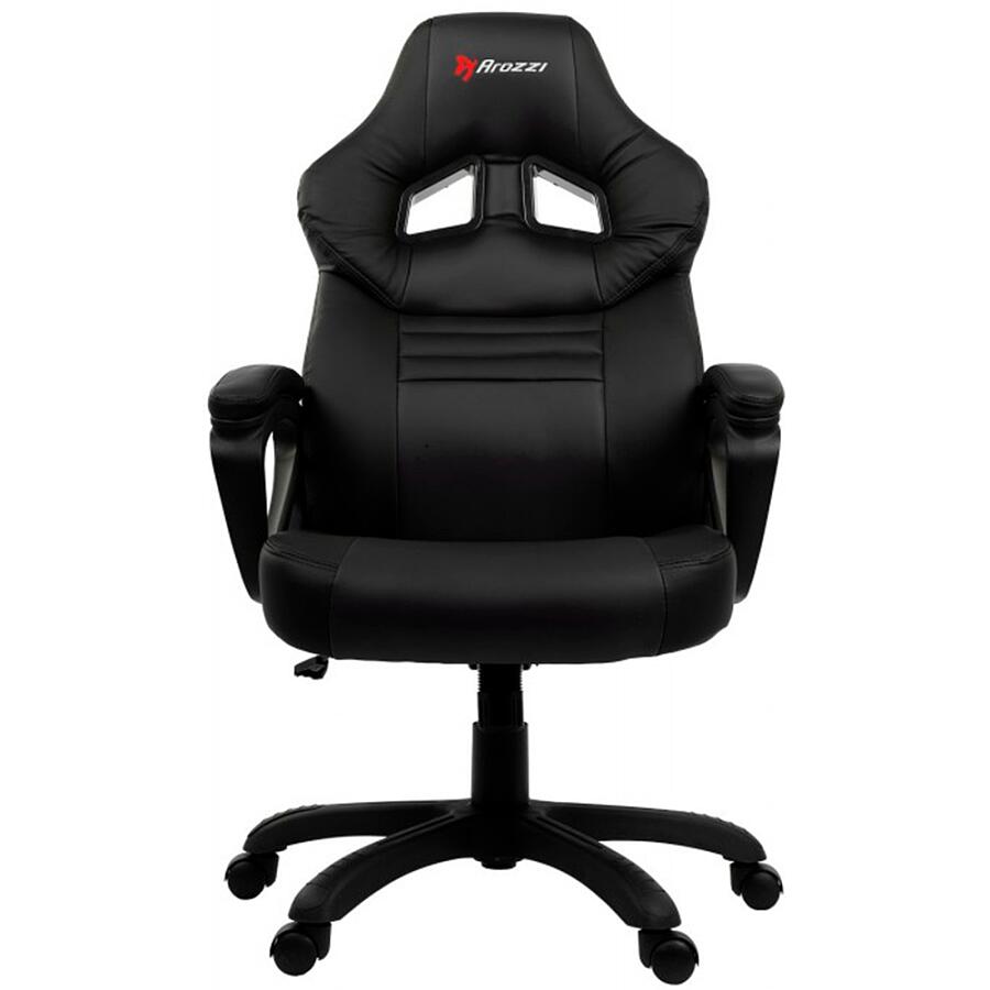 Игровое кресло Arozzi Monza Black, искусственная кожа, черный - фото 1
