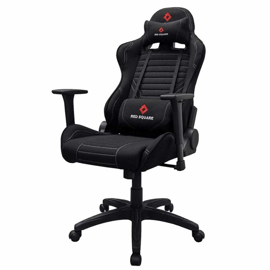 Игровое кресло Red Square Pro Pure Black, ткань, черный - фото 2