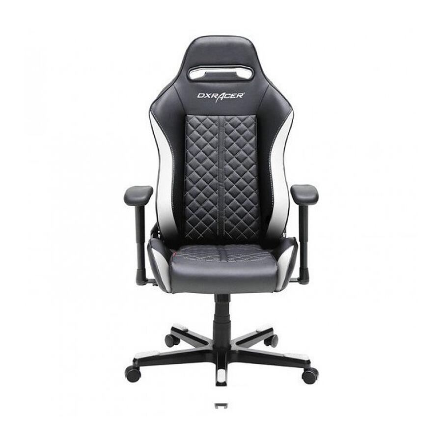 Игровое кресло DXRacer Drifting OH/DF73/NW, черный/белый, Экокожа - фото 3