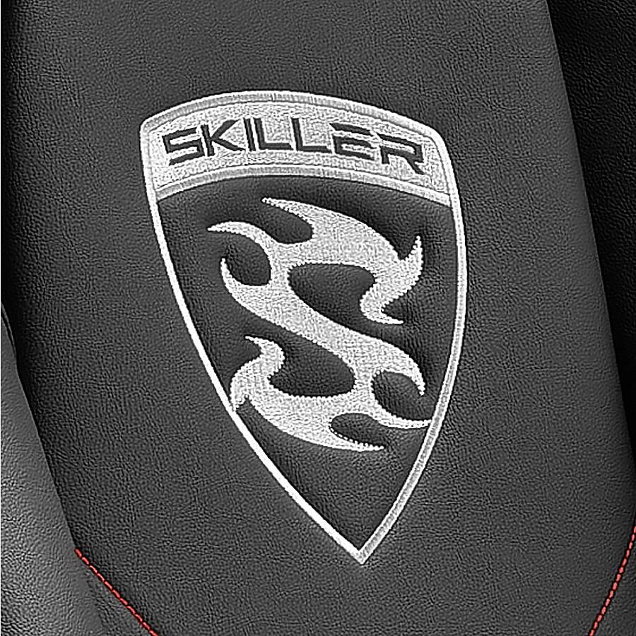 Игровое кресло Sharkoon Shark SKILLER SGS3 Red, искусственная кожа, черный/красный - фото 7