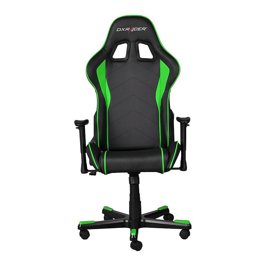 Игровое кресло DXRacer Formula OH/FE08/NE, искусственная кожа, черный, зеленый - фото 4