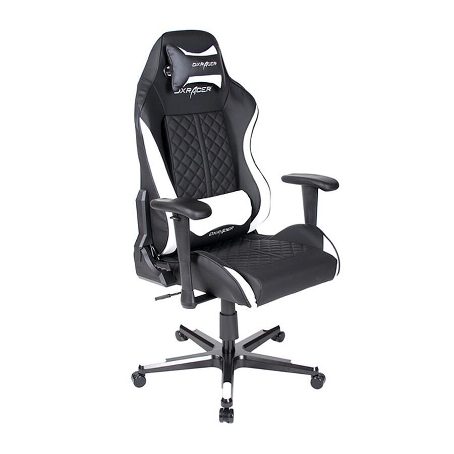 Игровое кресло DXRacer Drifting OH/DF73/NW, черный/белый, Экокожа - фото 1