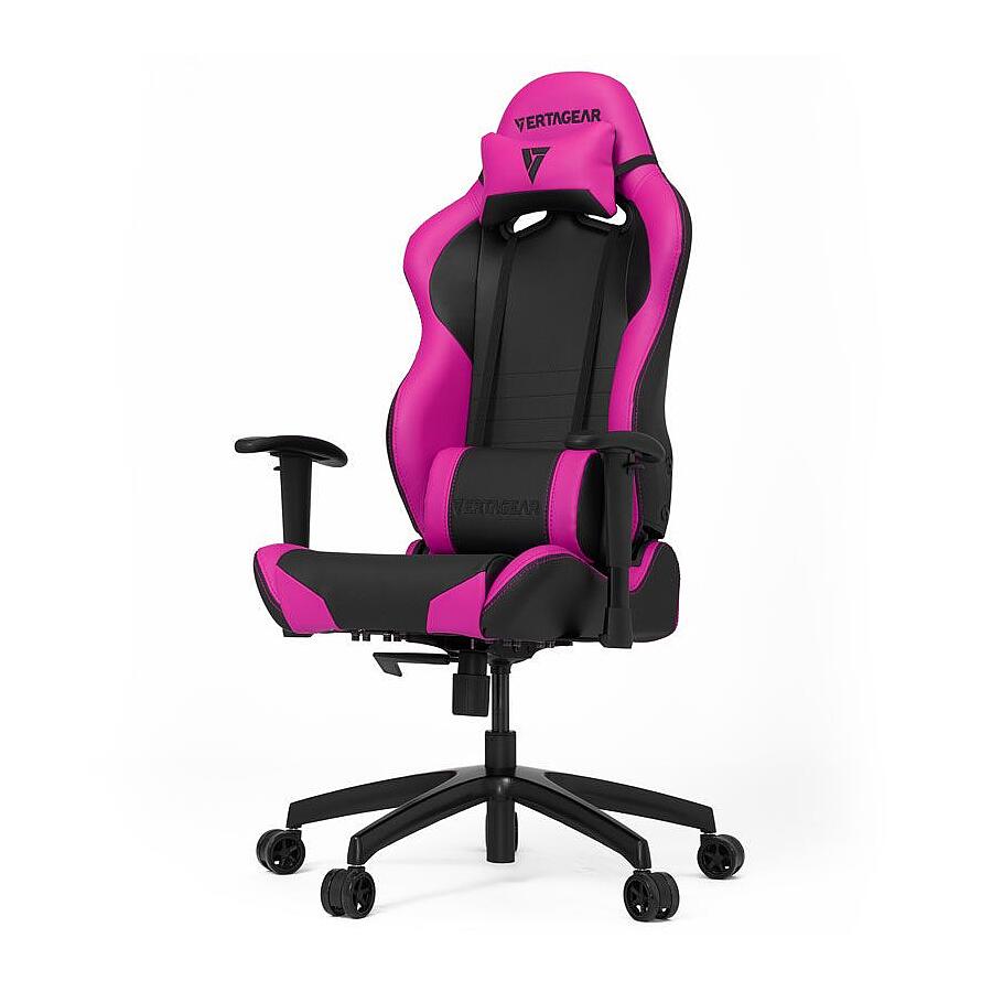 Игровое кресло Vertagear Racing Series S-Line SL2000 Black/Pink, искусственная кожа, черный/розовый - фото 1