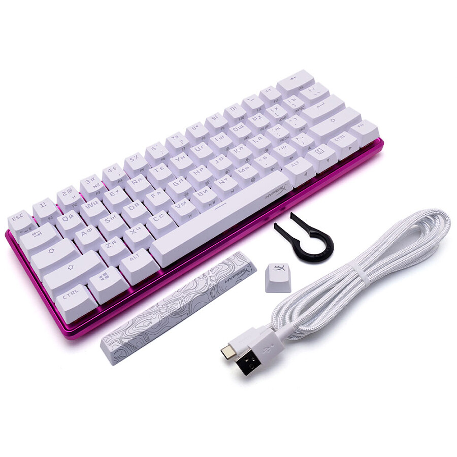 Клавиатура HyperX Alloy Origins 60 Pink - фото 9