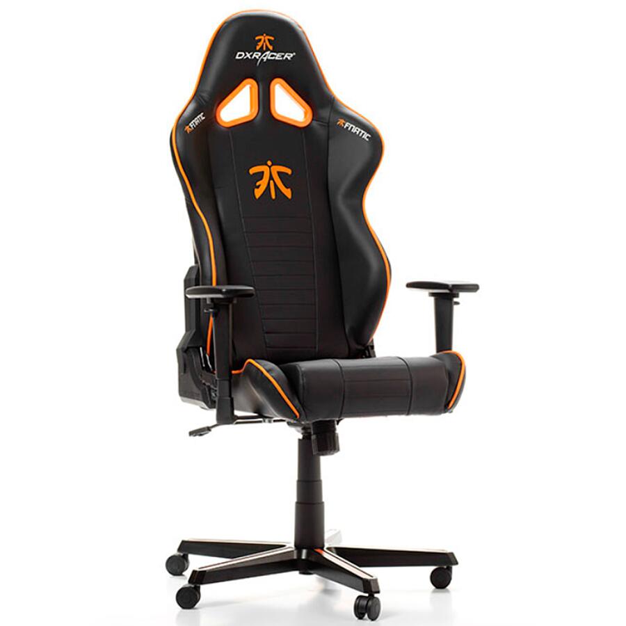 Игровое кресло DXRacer Special Edition OH/RZ58/N, черный/оранжевый, Экокожа - фото 1