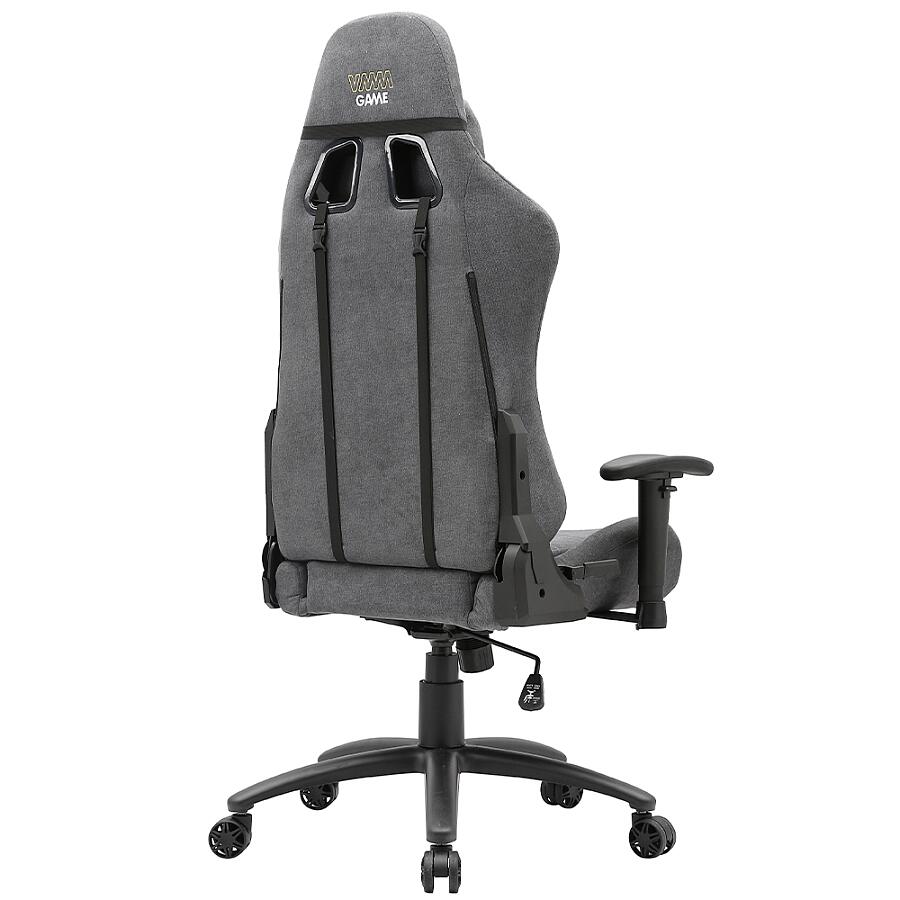 Игровое кресло VMMGame Fiber Gray, ткань, серый - фото 4