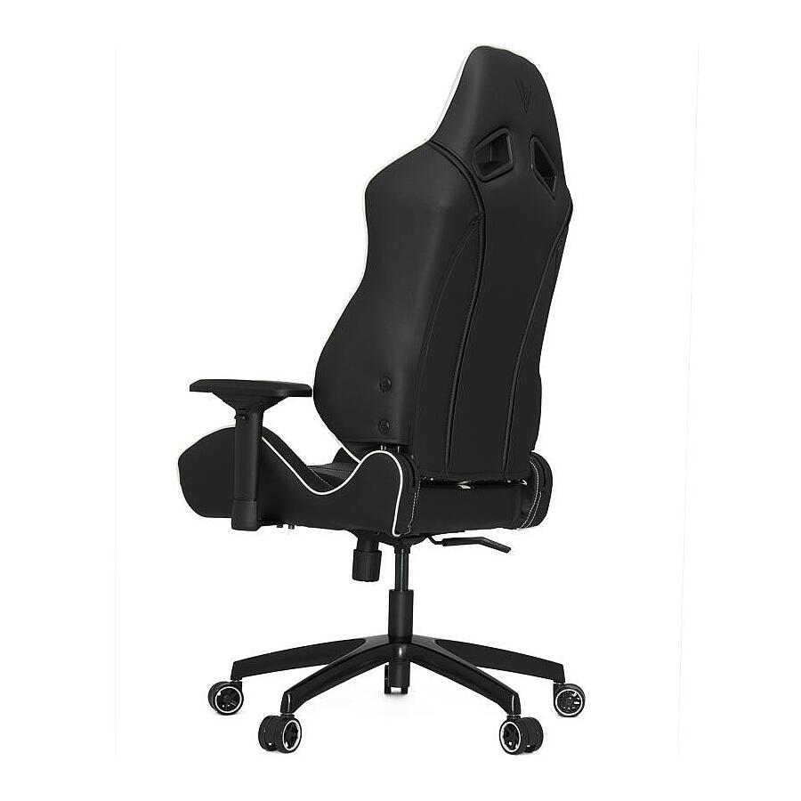 Игровое кресло Vertagear Racing Series S-Line SL5000 Black/White, искусственная кожа, черный/белый - фото 5