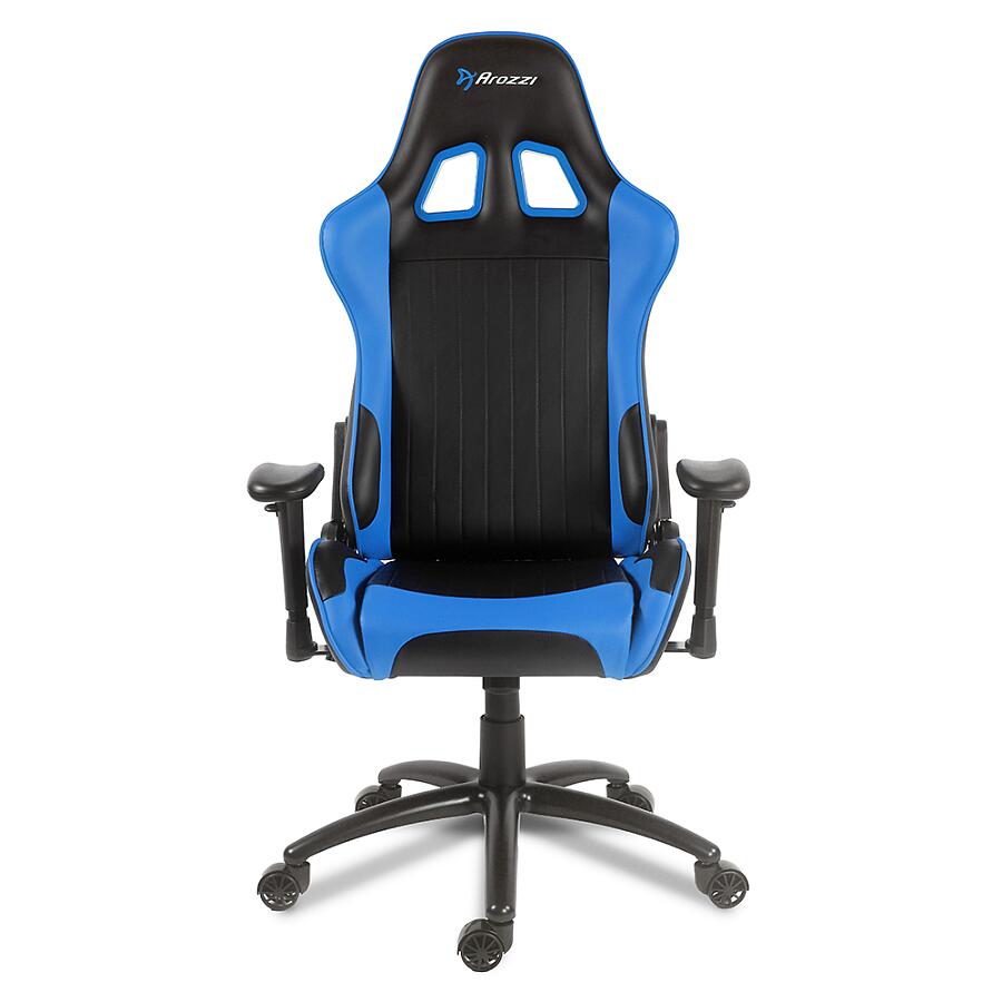 Игровое кресло Arozzi Verona Blue, искусственная кожа, черный/синий - фото 5